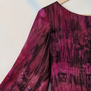 Alice + Olivia Bell Sleeve Tunic Dress